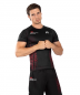 Preview: Venum Rashguard UFC Performance Institute 2.0 schwarz/rot Kurz